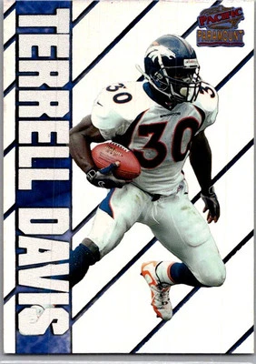 1998 Pacific Paramount #9 Terrell Davis Personal Bests - Image 1 of 2