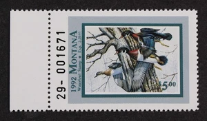 CKStamps: US State Duck Stamps Collection Montana Mint NH  - Picture 1 of 2
