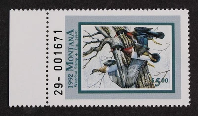 CKStamps: US State Duck Stamps Collection Montana Mint NH  - Image 1 of 2