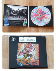 Metallica Frankfurt 1984 Splatter CD No Vinyl Live Slayer Motörhead Anthrax Rar - Imagen 1 de 3