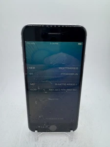 Apple iPhone SE 2. Gen. - Weiß - 64GB - Ist-Zustand zum Ausschlachten/Teile/Demontage - Bild 1 von 7