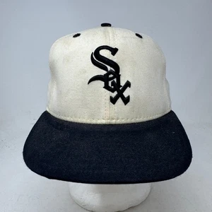 Chicago White Sox Hat New Era 5950 Pro Model Men's 7 3/8 Wool USA White - Picture 1 of 8