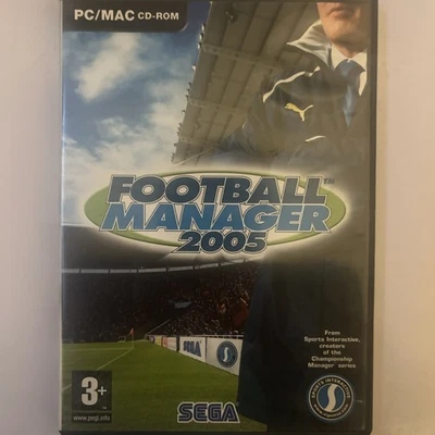 Football Manager 2005 (PC: Windows, 2004) - European Version - Image 1 of 3