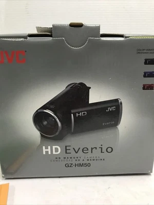 JVC Everio GZ-HM50AU HD Blue Camcorder-NWT - Image 1 of 4