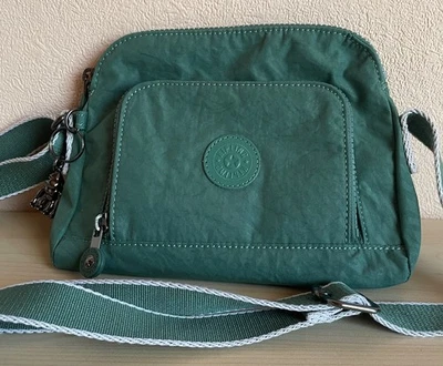 Kipling kleine Umhängetasche grün, gebraucht - guter Zustand, Schultertasche  - Bild 1 von 4