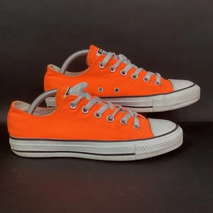 Converse All-Star Men's Sz 5/Women's Sz 7 Mandarin Orange Low Skate Shoe 152810F - Picture 1 of 11