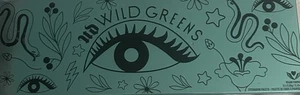 Urban Decay WILD GREENS & Neutrals Eyeshadows Palette 12 Wildly Pigmented Shades - Picture 1 of 2