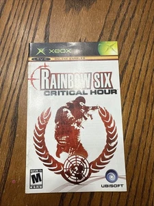 Rainbow Six Critical Hour (Xbox) nur Handbuch - Bild 1 von 2