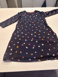 Vestido estampado Joules Layla tejido pesado talla 8 - Imagen 1 de 9