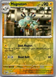 Magneton SV: Escarlata y Violeta 151 082/165 - Holograma Inverso | Mezcla y Combina - Imagen 1 de 2