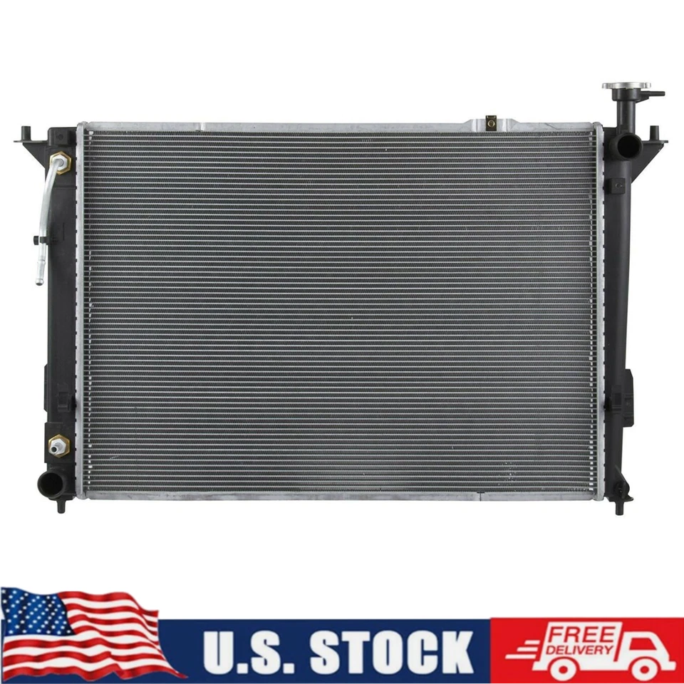 13194 Radiator Fit for Hyundai Santa Fe 2010-2018 Kia Sorento 11-15 2.4 3.3 3.5L - Image 1 of 4