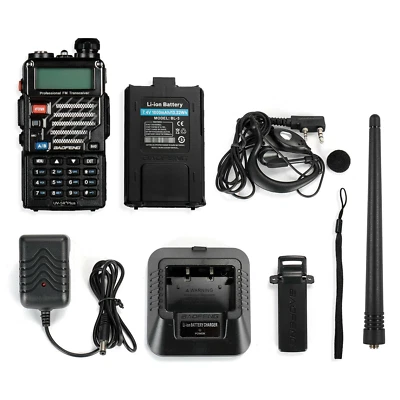  UV-5R+Plus Two way Radios VHF/UHF Band FM Transceiver Walkie Talkie Lot - Image 1 of 4