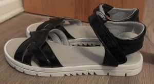 * Richter sandals size 39 new painted black leather sole - Picture 1 of 7