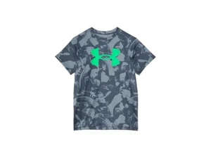 Under Armour Big Boys Tech Big Logo Printed Short Sleeve T-Shirt Sz Youth Medium - Picture 1 of 1