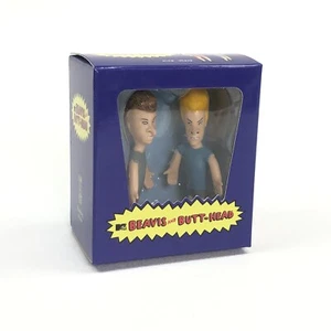 Beavis and Butt-Head by Mike Judge (2012, Kit) Mini Book 2.5 Inch Figures NIB - Foto 1 di 10