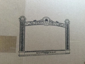 Disney World Port Orleans Royal Room Mirror Cinderella Rapunzel Ariel NIB - Picture 1 of 4