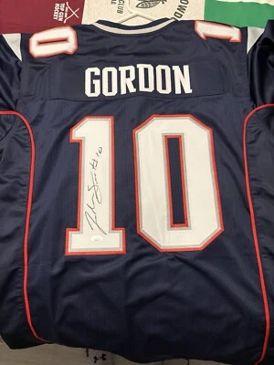 Camiseta firmada por Josh Gordon Patriots XL autógrafa Foto 1 de 2