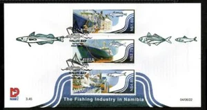 NAMIBIA  2004 Fishing Industry in Namibia First Day Cover - Picture 1 of 1