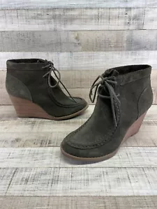 Tacco a zeppa verde Lucky Brand taglia 6 - Foto 1 di 9