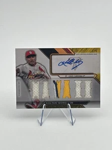 2016 Topps Triple Threads Unity Auto Jumbo Relics #UAJR-KW Kolten Wong /9 Hawaii - Picture 1 of 2