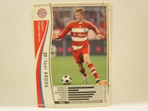 Panini WCCF 2007-08 Toni Kroos 1990 Alemania Nº39 Bayern Munich Novato MF #168 - Imagen 1 de 7