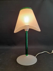 Seltene Glas Tischlampe desk lamp Mephis Stil Tischleuchte Effetre Murano - Bild 1 von 6