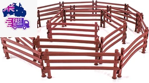 40PCS Corral Fence Toy Accessories Panel Set Farm Corral Fence with Gate Horse P - Picture 1 of 12