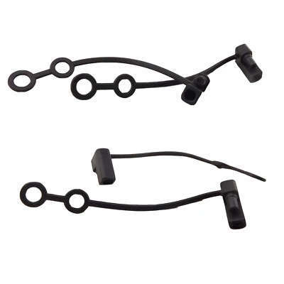 10pcs Replacement Weather Caps for DC Power SAE Two Pin Waterproof Charging Plug - Image 1 of 4