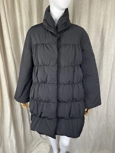 piumino moncler nero taglia 1 / uk 8 - Foto 1 di 24