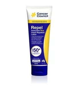 Cancer Council Insect Repellent Sunscreen SPF50+ 110ml - UVA and UVB Protection - Picture 1 of 3
