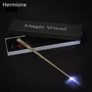 Varita Mágica Hermione Granger con Iluminación LED 14,5" Disfraz de Harry Potter - Imagen 1 de 3