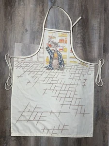 E.T. Universal Studios 1982 vintage beige Movie Promo apron - Picture 1 of 8