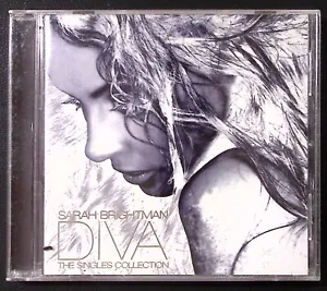 SARAH BRIGHTMAN DIVA THE SINGLES COLLECTION ANGEL RECORDS CD 1987 - Picture 1 of 4