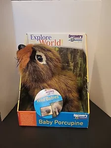 Vintage Discovery Channel Wild Babys Wooster Baby Stachelschwein Plüschtier Stofftier - Bild 1 von 2