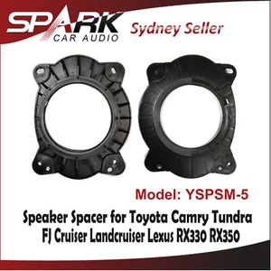 SP Custom 165mm Front Car Speaker Spacer For Toyota Camry FJ Cruiser Tundra  - Picture 1 of 1