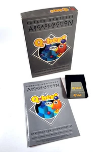 Q-bert Qbert Q bert Videospiel für C64 Commodore 64 CIB getestet funktioniert - Bild 1 von 3