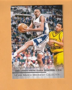Huskies Donyell Marshall Connecticut 2014-15 Upper Deck March Madness UConn 6I - Imagen 1 de 2