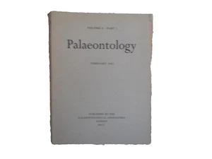 Palaeontology magazine Volume 8, Part 1. February 1965 Illustrated plates - Bild 1 von 4