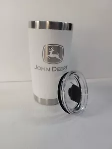 LP84317 Tumbler Yeti Rambler con licenza 20 oz John Deere bianco - Foto 1 di 4