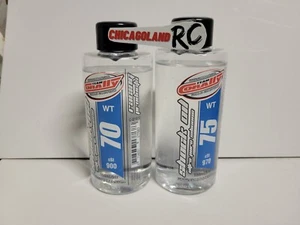 2 PACK CORALLY HUGE 5OZ 70wt 75WT Shock OIL LOSI FOR TRAXXAS ARRMA ASSOCIATED - Picture 1 of 1