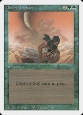 1X Desert Twister Revised Edition MP MTG CARD