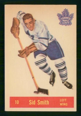 SID SMITH 1957-58 PARKHURST 1957-58 NO T10 VGEX+     61622 - Image 1 of 2