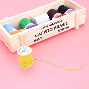 10Pcs Nylon Elastic Jewelry Thread Thickness Random Color for Crafting Projects - Picture 1 of 12
