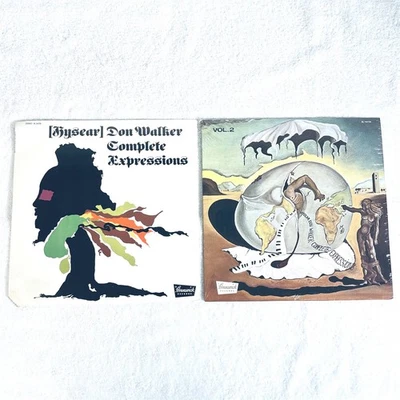 (2) SEALED LP's - Hysear Don Walker "Complete Expressions Vol 1" & "Vol 2" Orig Foto 1 de 2