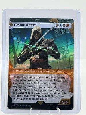 Edward Kenway (Showcase) (Textured Foil) Universes Beyond: Assassin's Creed Foil - Image 1 of 2