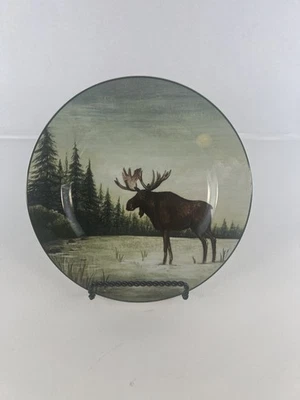 Sakura NORTHWOODS - ALCE 8,25" Plato de ensalada David Carter marrón Foto 1 de 4