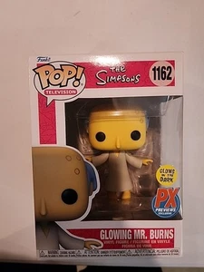 Glowing Mr. Burns Funko Pop! Simpsons PX Previews Exclusive Vinyl Figure 1162 - Picture 1 of 6