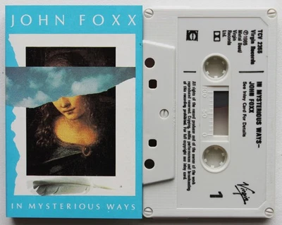 JOHN FOXX - MYSTERIOUS WAYS (VIRGIN TCV2355) 1985 UK CASSETTE TAPE ULTRAVOX Foto 1 de 3