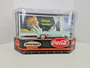 Matchbox 1955 Ford Thunderbird Convertible #1 Coca Cola Refresh Traveler 92828 - Picture 1 of 8