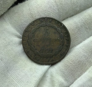 Sardinien 5 Centesimi 1826 D289 - Bild 1 von 2